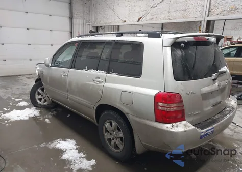 2003 Toyota Highlander Limited V6 z USA, uszkodzony, nr VIN JTEHF21AX30112759